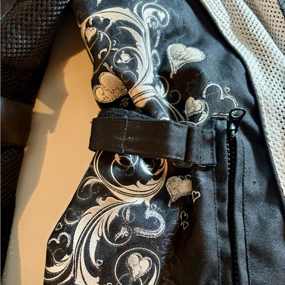 Joe Rocket Women's Black and Silver Bomber Jacket 2XL - Picture 5 of 8